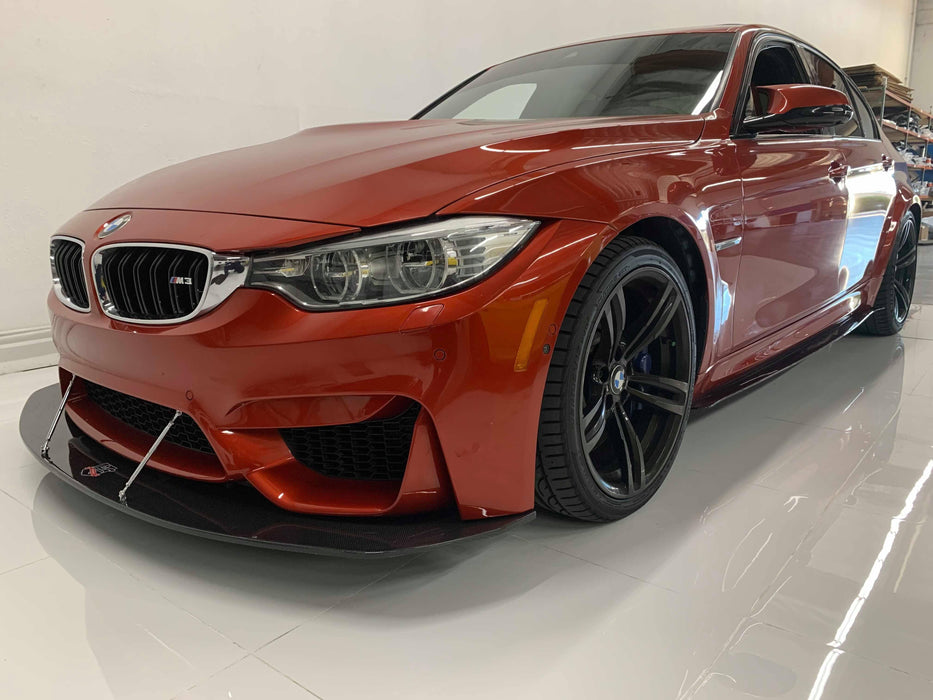 2014-2020 BMW M3/M4 Carbon Fiber Splitter