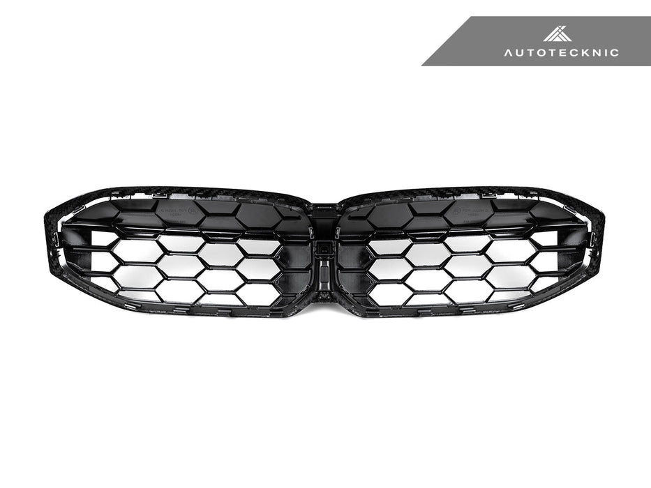 AutoTecknic Dry Carbon Fiber Honeycomb Front Grille - G20 3-Series LCI