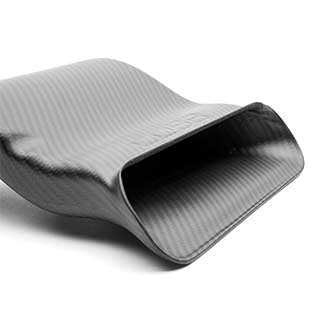 COBB Subaru Redline Matte Carbon Intake Grill Scoop 2022-2025