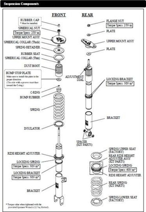 HKS 19-23 Tesla Model 3 RWD Hipermax S Full Kit