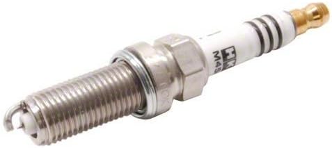 Spark plug on a white background