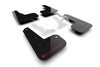 Rally Armor 23-26 Acura Integra Type S Black Mud Flap w/White Logo