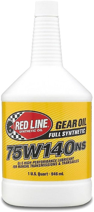 Red Line 75W140NS GL-5 Gear Oil 1 Qt