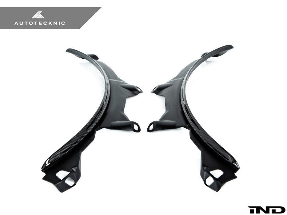 AutoTecknic Carbon Fiber Rear Wheel Arch Extension Set - G30 5-Series