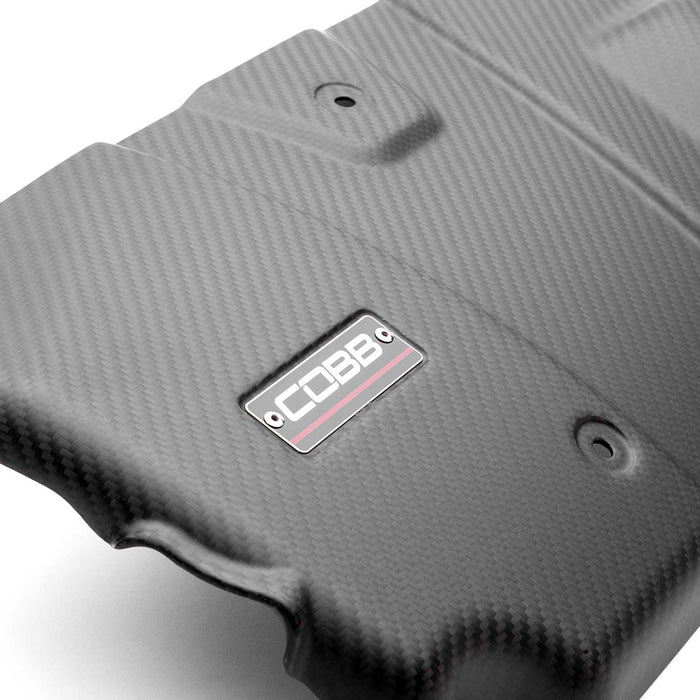 COBB Subaru Redline Matte Carbon Fiber Engine Cover WRX 2022-2025