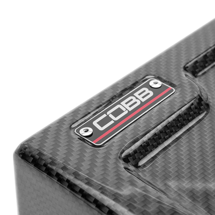 Cobb Subaru Redline Gloss Carbon Fiber Fuse Cover (Driver Side) WRX 2022-2025