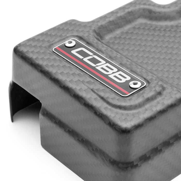 COBB Subaru Redline Matte Carbon Fiber Fuse Cover (Passenger Side) WRX 2022-2025