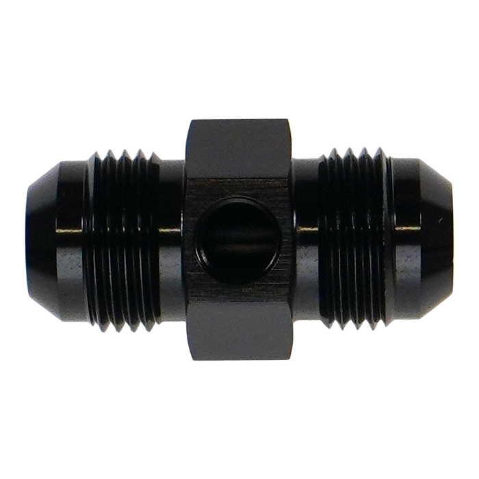 10AN Male Flare Gauge Adapter with 1/8" Gauge Port