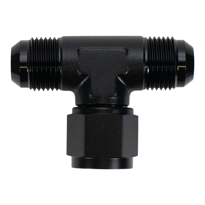 DeatschWerks 10AN Male Flare to Female Flare Swivel Tee on 90