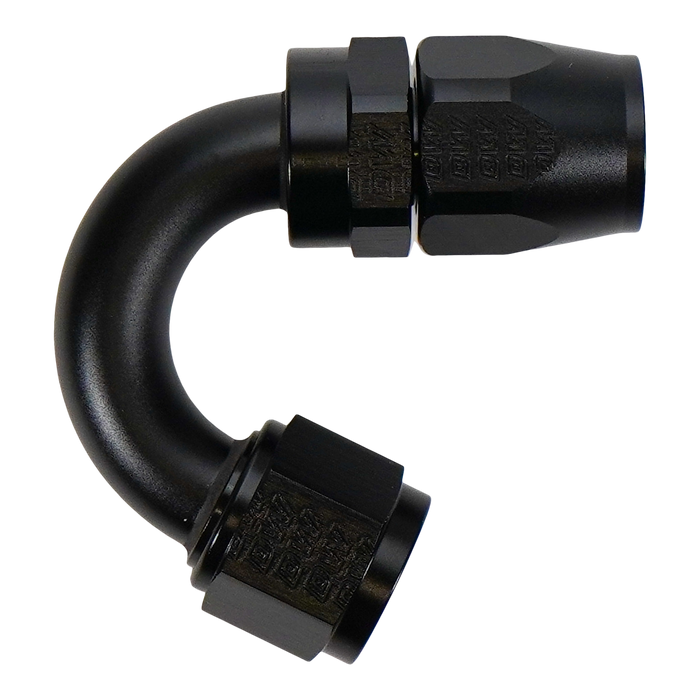 DeatschWerks 10 AN Female Flare Swivel 150-degree Hose End CPE