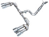 AWE Tuning 22-24 Audi 8Y S3 Track Edition Exhaust - Chrome Silver Tips