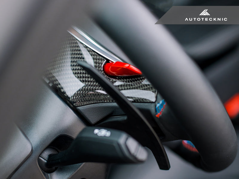 AutoTecknic Carbon Steering Wheel Top Cover - G01 X3 | G02 X4