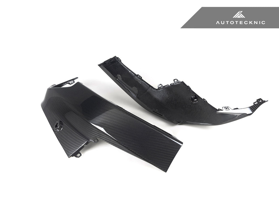 AutoTecknic Dry Carbon Rear Side Diffuser Set - G42 2-Series