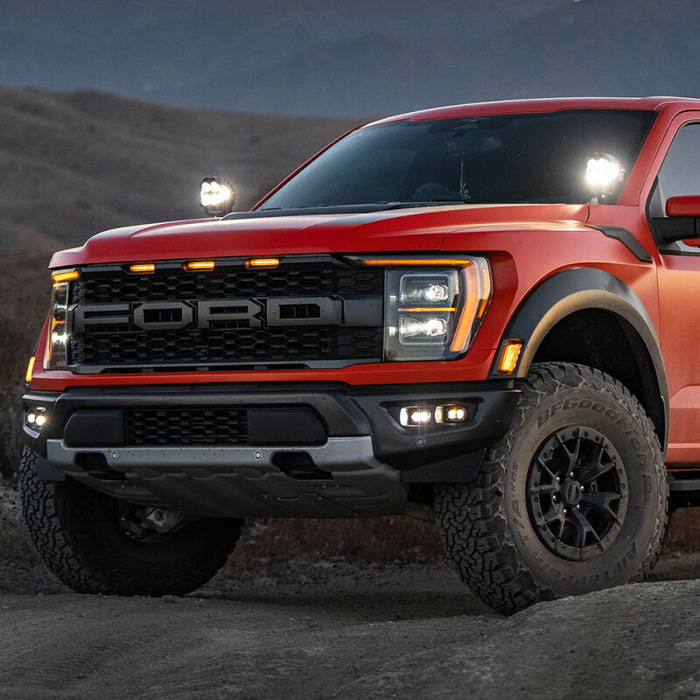 Baja Designs 21+ Ford Raptor/Bronco S2 SAE Pro Fog Pocket Light Kit