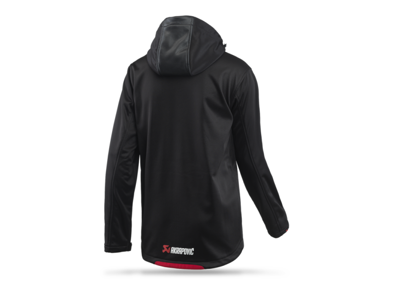 Akrapovic Mens Corpo Softshell Jacket Black - M