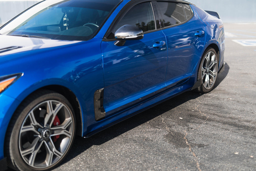 2018-2022 Kia Stinger V2 Side Skirt Extensions