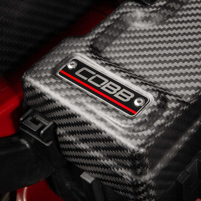 COBB Subaru Redline Matte Carbon Fiber Fuse Cover (Passenger Side) WRX 2022-2025