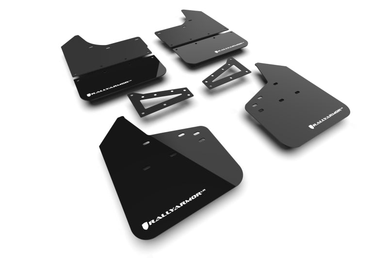 Rally Armor 23-26 Chevy Colorado ZR2 & Z71 Black Mud Flap - White — EDO ...
