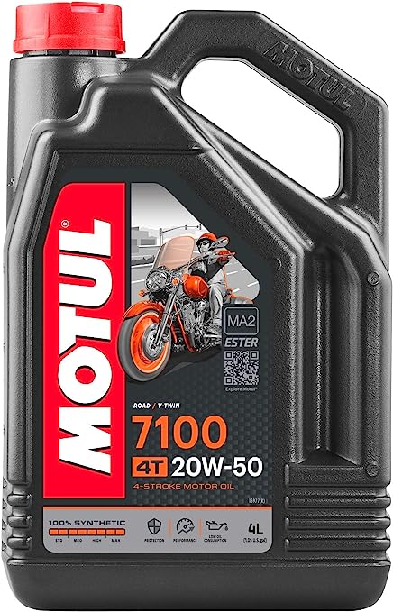 Motul 7100 20W50 4T Synthetic Oil 4L