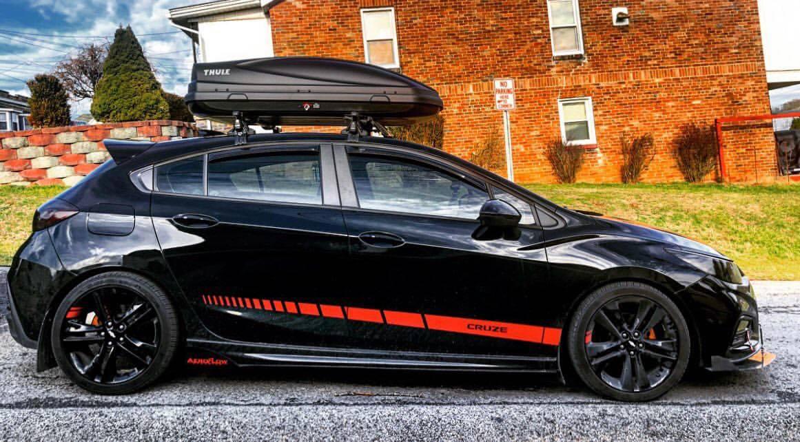 2016-2017 Chevrolet Cruze V2 Side Skirt Extensions