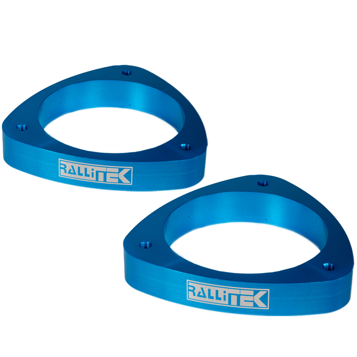 Rallitek 1" Aluminum Front Lift Kit Spacers - Fits 2008-2016 Subaru Impreza