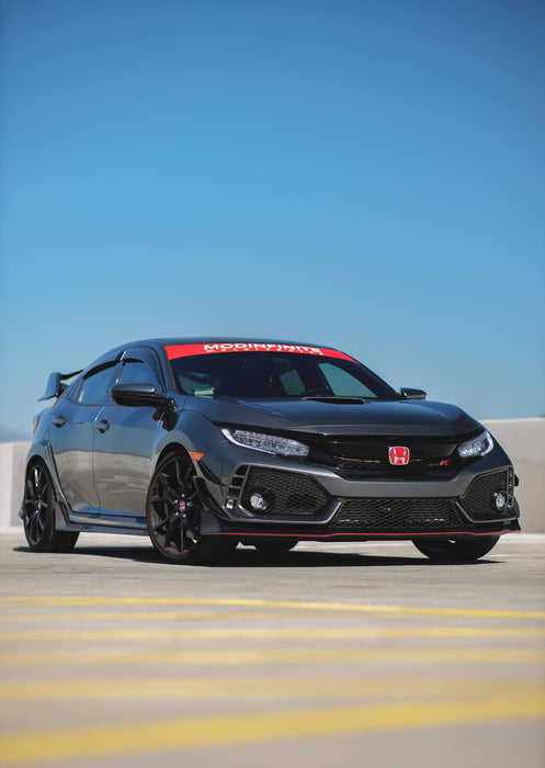 2017-2020 Honda Civic Type-R Carbon Fiber V1 Canards