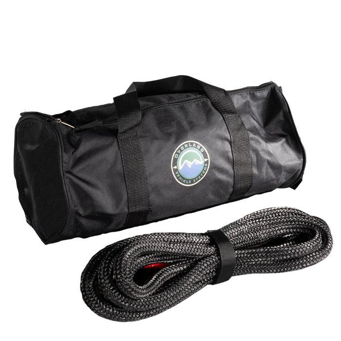 overland vehicle systems kinetic recovery rope