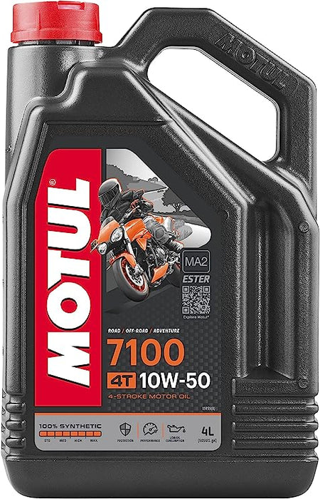 Motul 7100 10W50 4T Synthetic Oil 4L