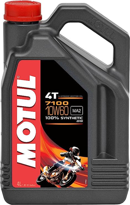 Motul 7100 10W60 4T Synthetic Ester Motor Oil 4L
