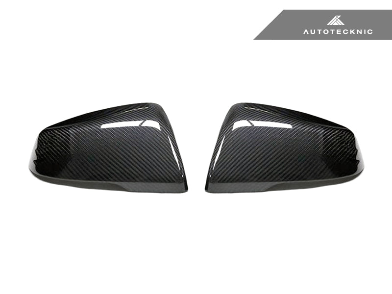 AutoTecknic Replacement Version II Dry Carbon Mirror Covers - BMW F48 X1 | F44 2-Series Gran Coupe