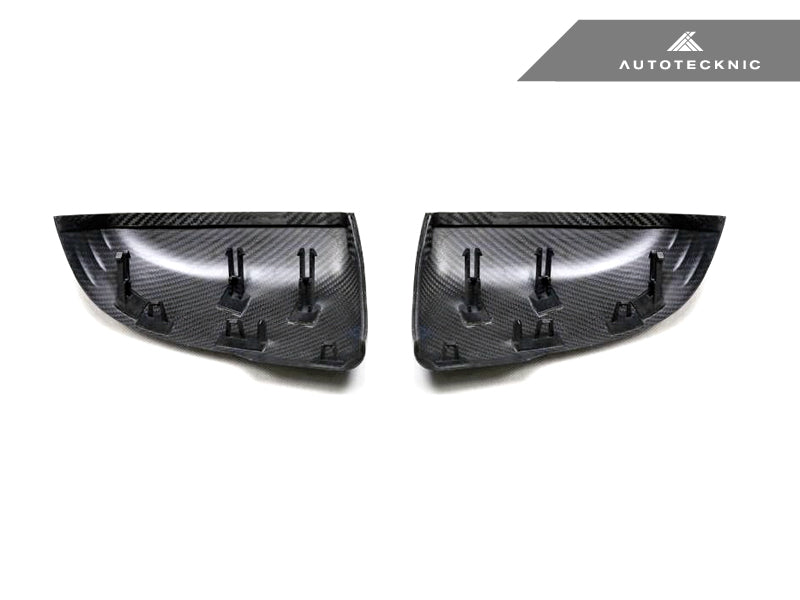 AutoTecknic Replacement Version II Dry Carbon Mirror Covers - BMW F48 X1 | F44 2-Series Gran Coupe