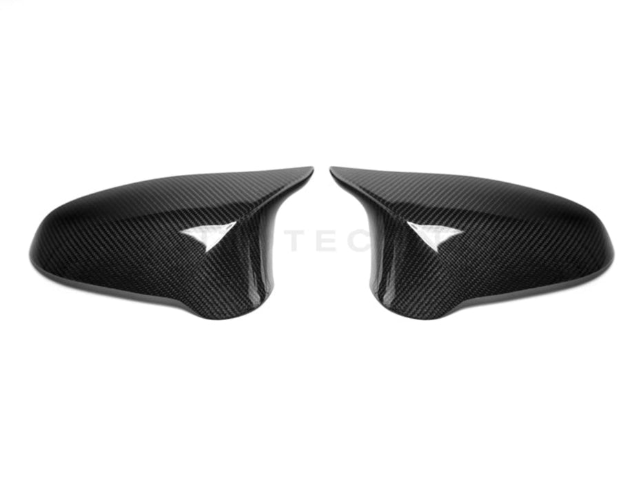 AutoTecknic Replacement Version II Dry Carbon Mirror Covers - BMW F87 M2 Competition | F80 M3 | F82/ F83 M4