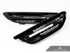 AutoTecknic Replacement Glazing Black Fender Vents - BMW F10 M5