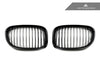 AutoTecknic Gloss Black Front Grille Set - F01/ F02 7-Series