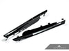 AutoTecknic Replacement Glazing Black Fender Gills - BMW E71 X6M