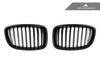 AutoTecknic Stealth Black Front Grille Set - BMW F07 5-Series Gran Turismo