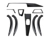 AutoTecknic Dry Carbon Fiber Interior Trim - BMW F30 3-Series Sedan | F34 3-Series GT | F36 4-Series GC