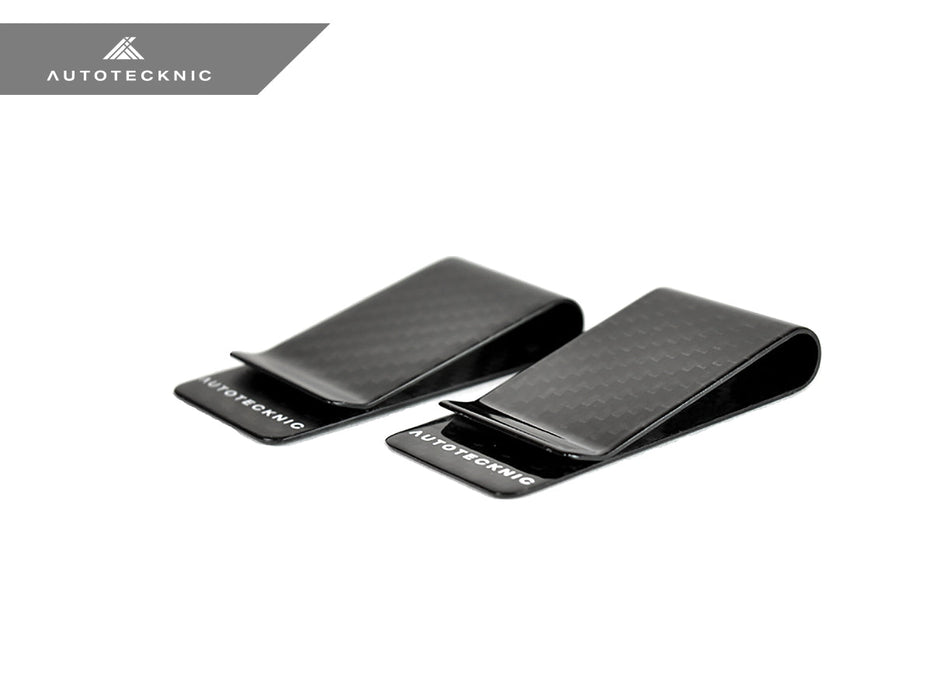 AutoTecknic Dry Carbon Fiber Money Clip - Version 2