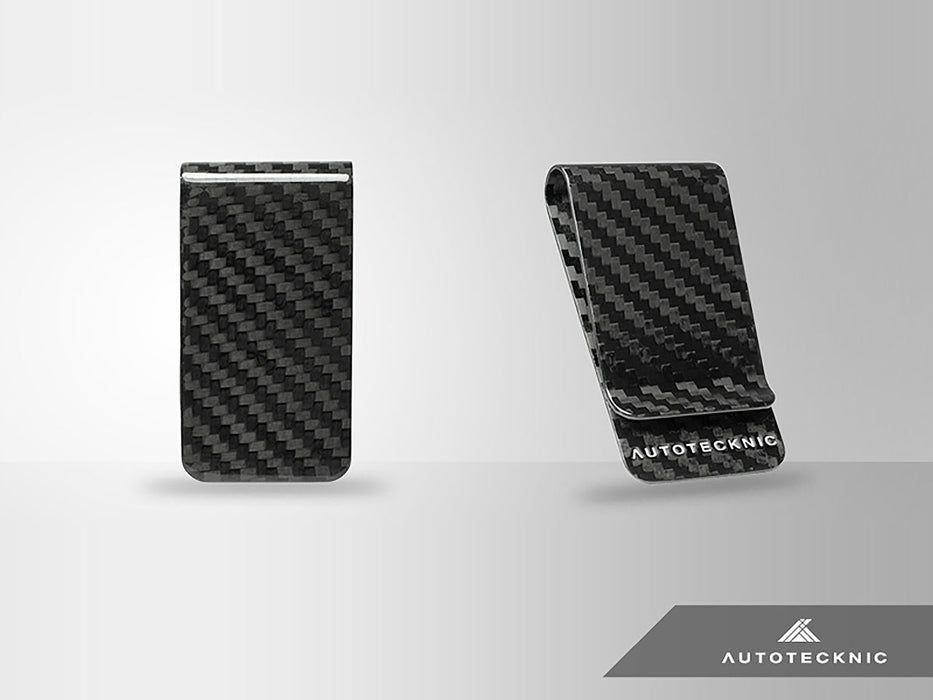 AutoTecknic Dry Carbon Fiber Money Clip - Version 2