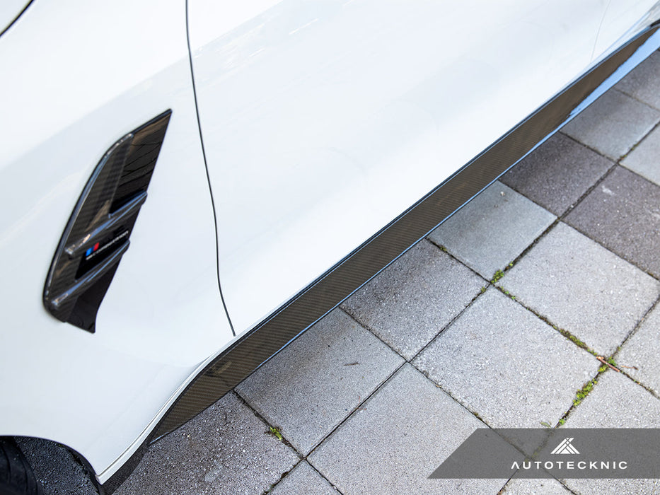 AutoTecknic Dry Carbon OEM-Spec Side Skirt Set - G80/ G81 M3