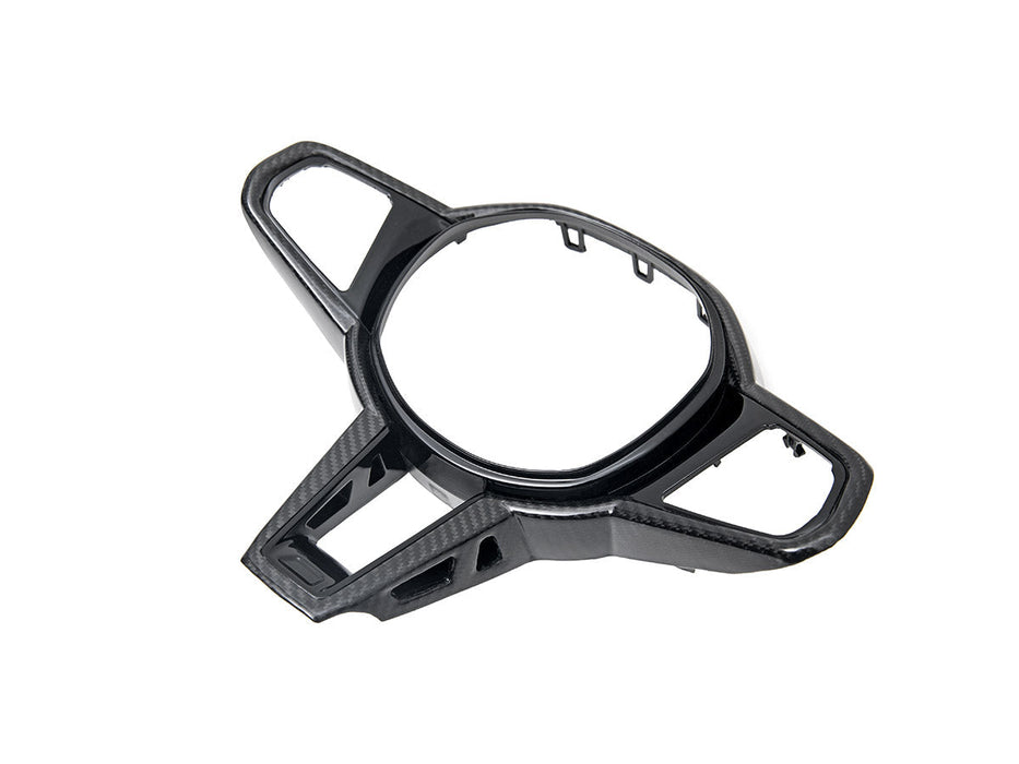 AutoTecknic LCI Carbon Steering Wheel Trim - BMW G42 2-Series 2025-Up