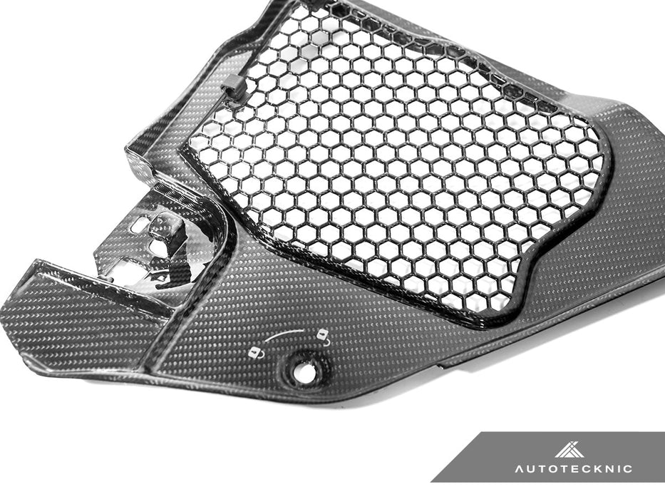AutoTecknic Dry Carbon Engine Cowl Panel Trim Set - A90 Supra 2020-Up