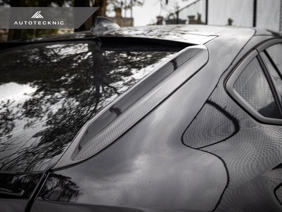 AutoTecknic Dry Carbon Rear Fin Set - F96 X6M | G06 X6