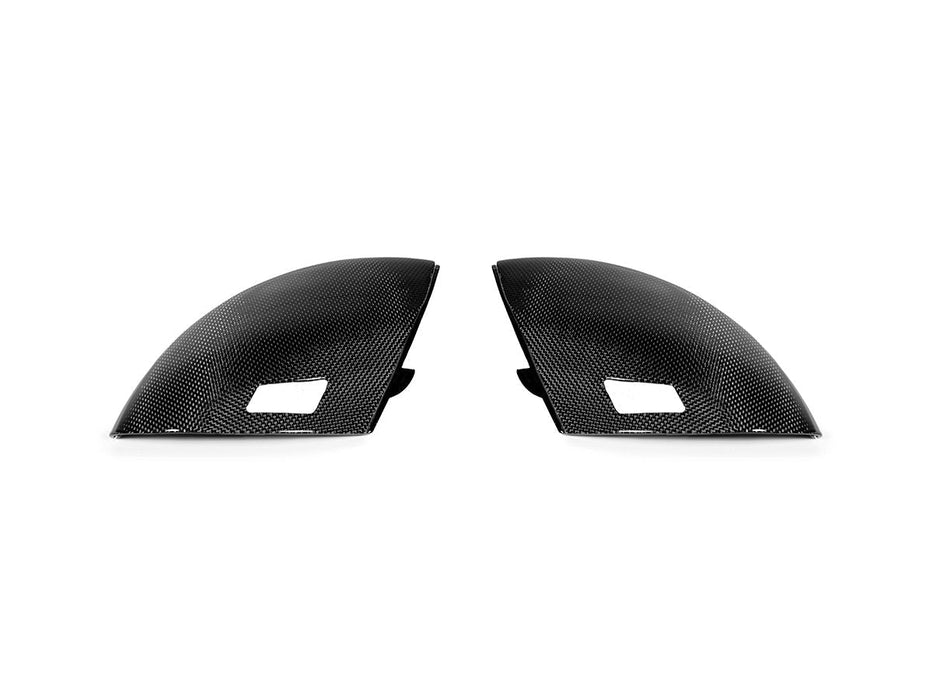 AutoTecknic Replacement Carbon Fiber Mirror Covers - BMW E60 M5 | E63 M6