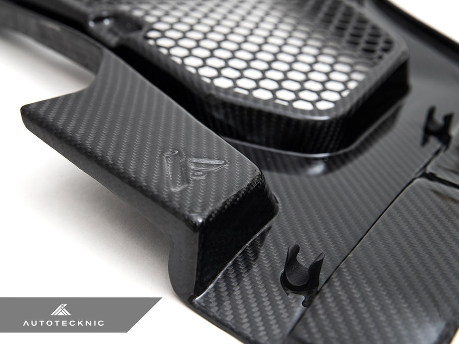 AutoTecknic Dry Carbon Engine Cowl Panel Trim Set - G90/ G99 M5