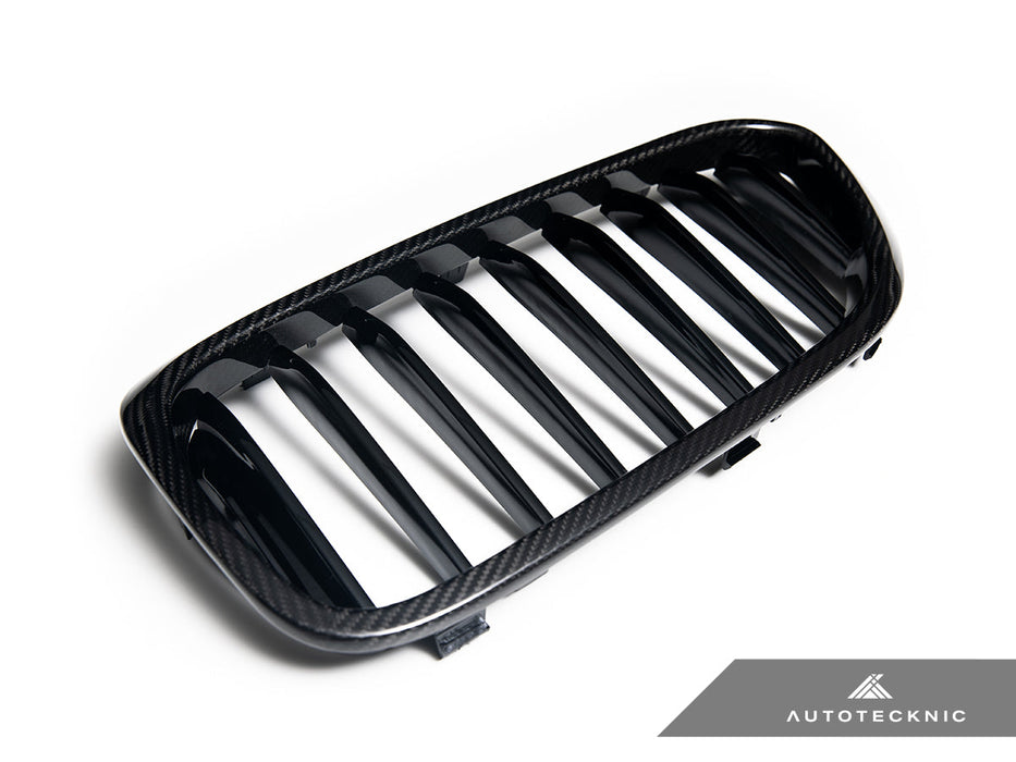 AutoTecknic Carbon Fiber Front Grille Set - G30 5-Series Pre-LCI