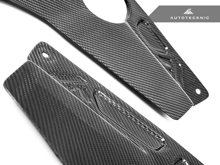 AutoTecknic Dry Carbon Engine Bay Trim Set - G87 M2