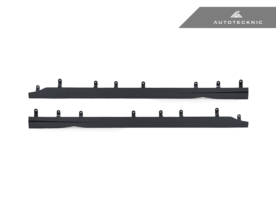 AutoTecknic Dry Carbon Side Skirt Extension Set V2 - BMW G87 M2