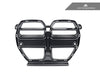 AutoTecknic Dry Carbon Avanzato Front Grille - BMW G80 M3 | G82/ G83 M4