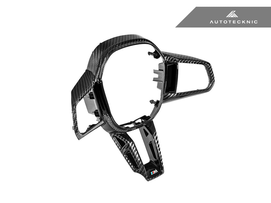 AutoTecknic Carbon Fiber Steering Wheel Trim - G45 X3 M-Sport